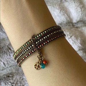 LUCKY BRAND ✨ Set of 3 Bohemian Bangles